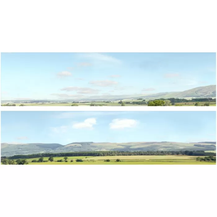 Backscene Hills and Dales 207A OO 15 inch tall Self Adhesive