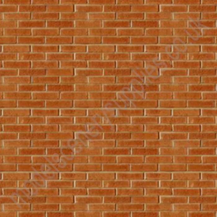 Self-Adhesive Building Paper Modern Red Brick O gauge 