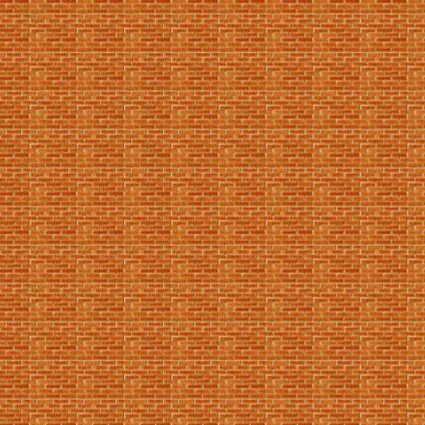 Self-Adhesive Building Paper Modern Red Brick O gauge 