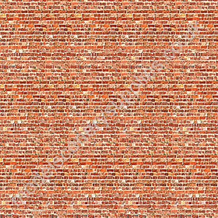 Self-Adhesive Building Paper Light Old Red Brick O gauge 