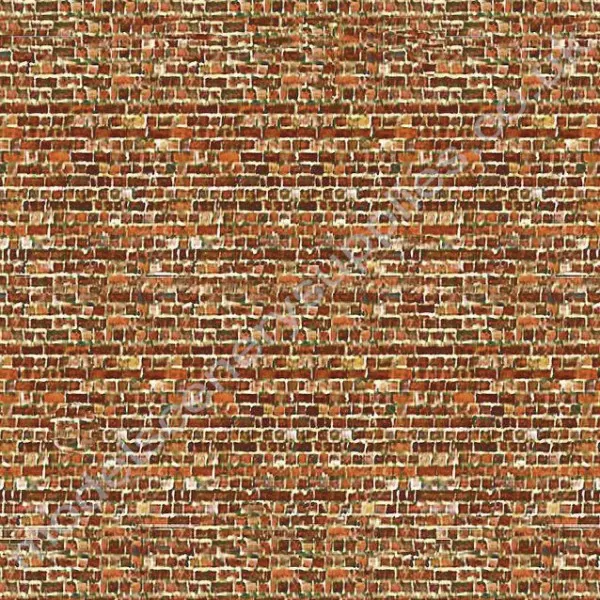 Self-Adhesive Building Paper Old Red Brick OO