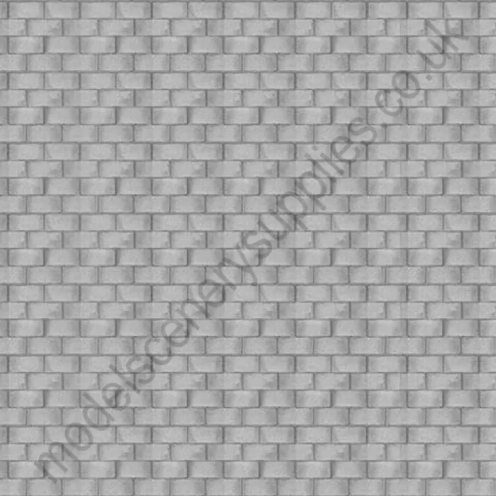 Self-Adhesive Building Paper Breeze Block O gauge 