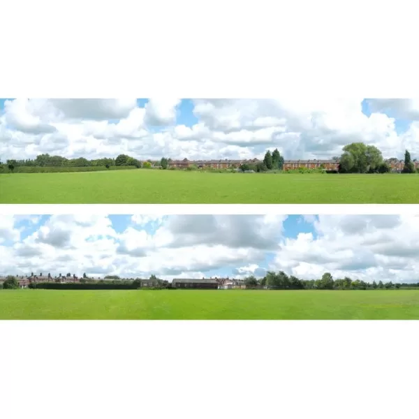 Backscene Into the town 106A OO 15 inch tall