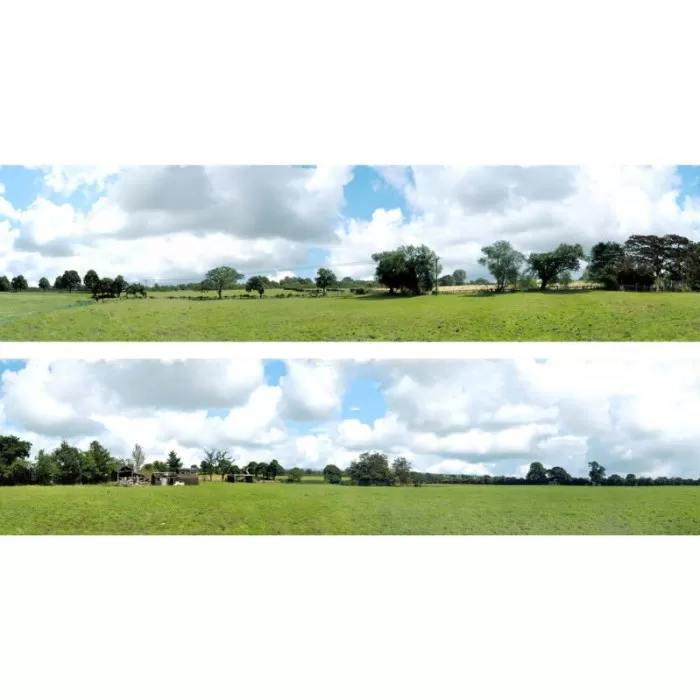 Backscene Into the town 106D OO 15 inch tall