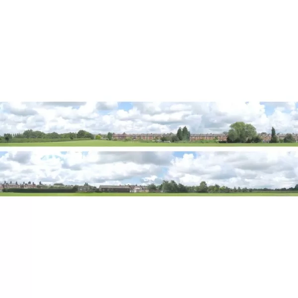 Backscene Into The Town 107A OO 9Inch tall