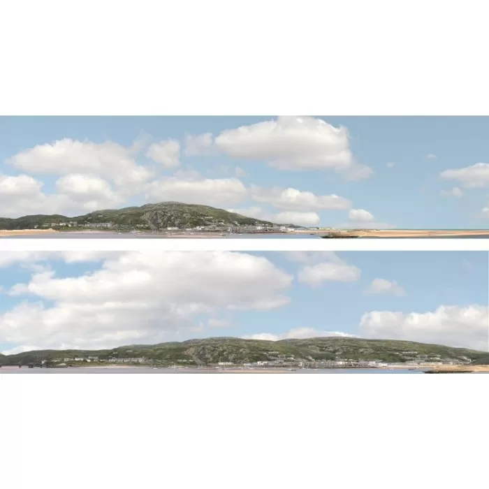 Backscene Into The Bay 156 OO 15 inch tall RIGHT HAND