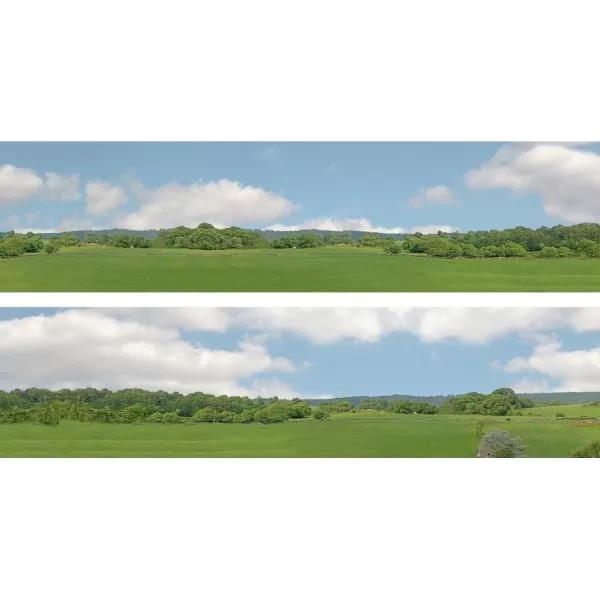 Backscene Village Long 202D OO Self Adhesive 15 inch tall