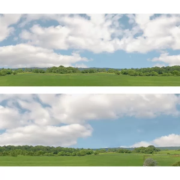 Backscene Village Long 202D OO 24 inch tall