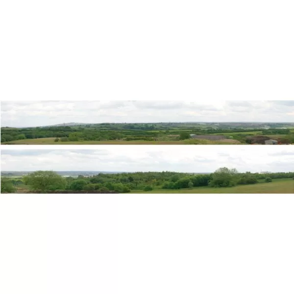 Backscene Distant Town 204 N Gauge 