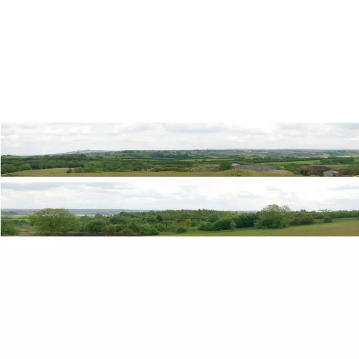 Backscene Distant Town 204 N Gauge 