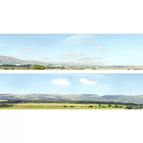 Backscene Hills And Dales 207A OO 15inch MIRRORED