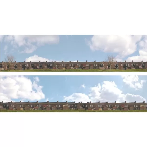 Backscene Terraced Backs 401 OO 15inch