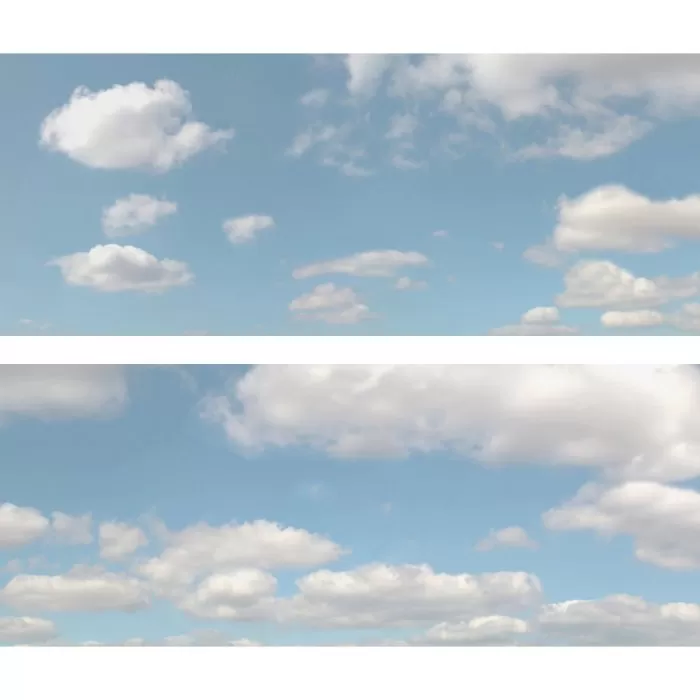 Backscene Summer Sky Pack C  24inch tall