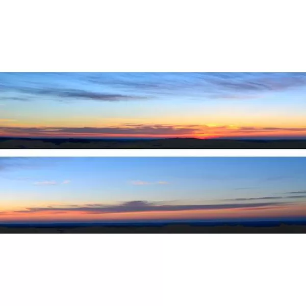 Sky Backscene Sunset Sky 504 15 inch tall