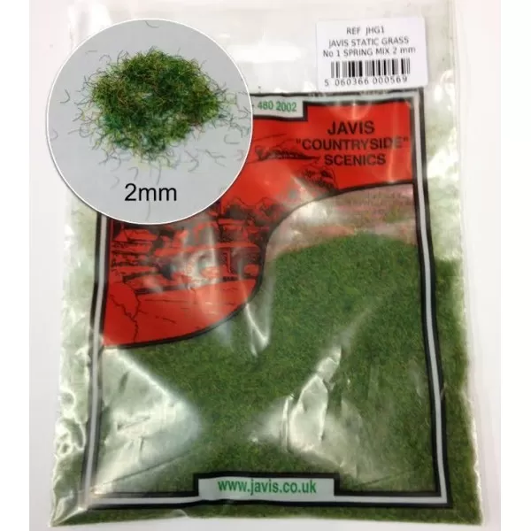 Static Grass  Spring Mix 2mm