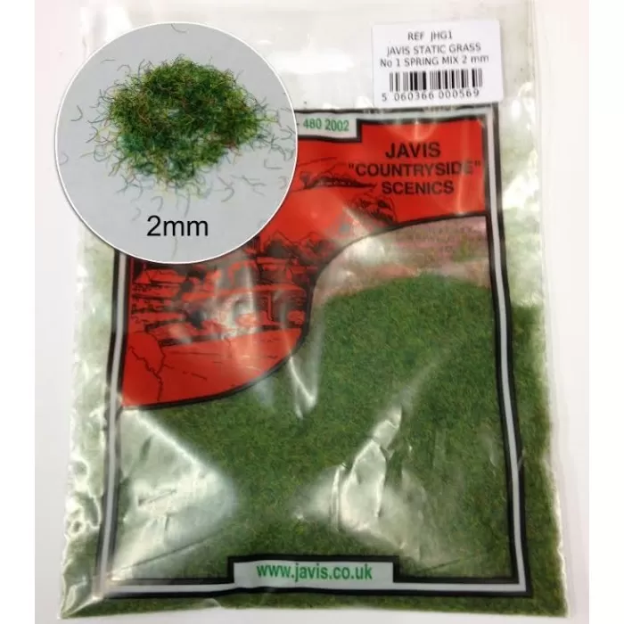 Static Grass  Spring Mix 2mm