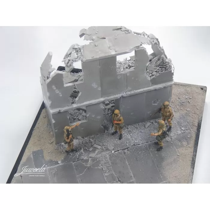 Wargame Reinforced Concrete Plates 70 x 35mm Windows