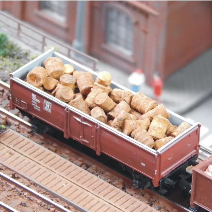 Rusty Old Drums or barrels N gauge Juweela 21612