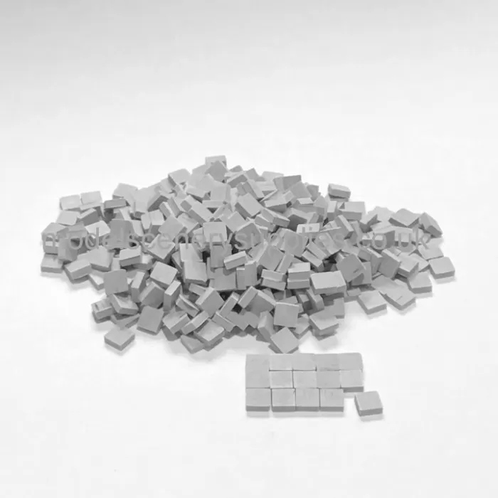 Model paving slabs Light Grey 5 x 5mm
