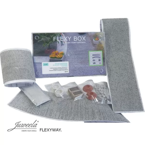 Flexyway Granite Sett Road Starter Set  OO