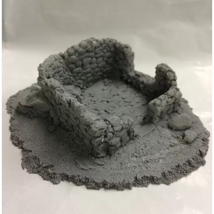 28mm Battle Zone Derelict Building type 5