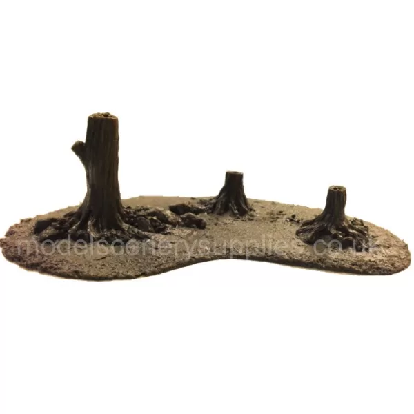 Tree base / tree stump, small Triple