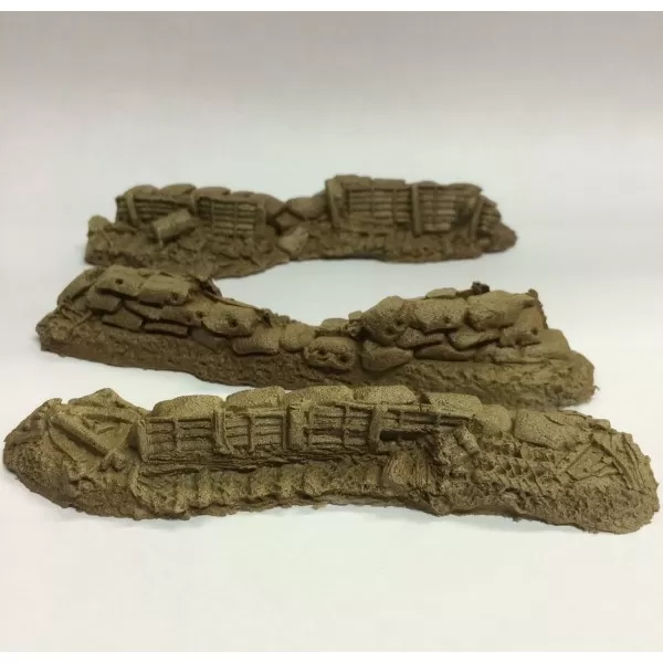 28mm Sand-bag Barricades