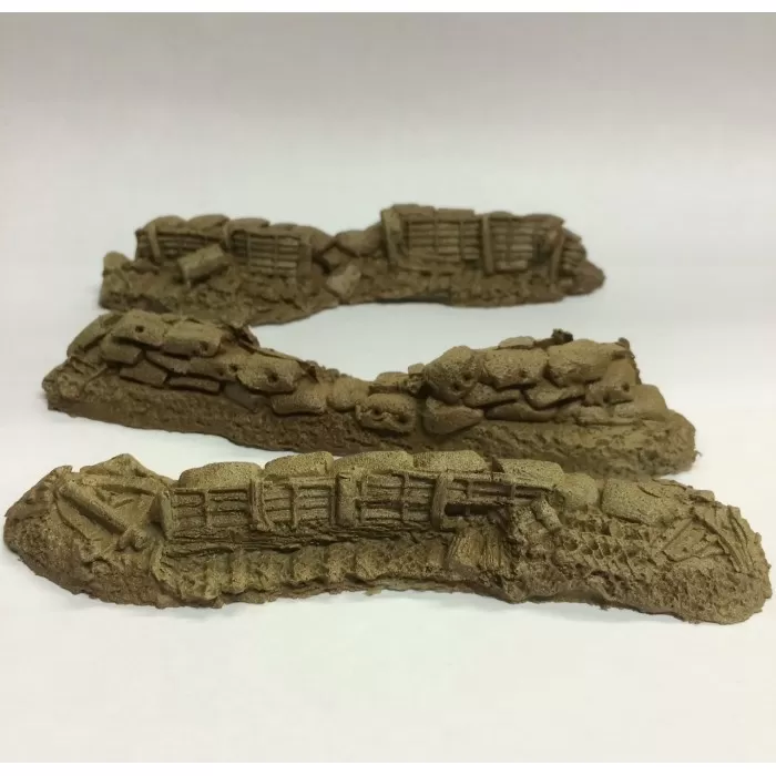 28mm Sand-bag Barricades