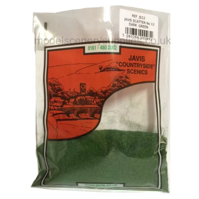 Dark Green Scatter Javis No. 12