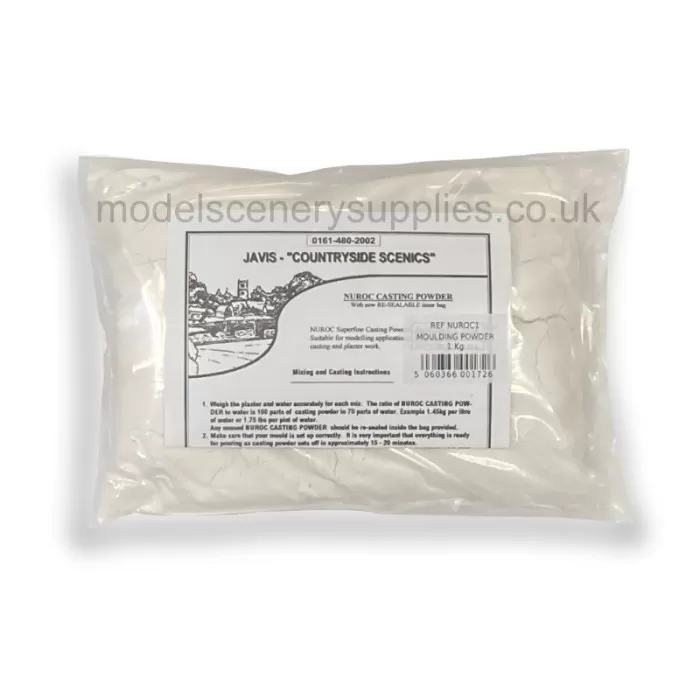 Superfine Casting Plaster 1kg  Javis NUROC1