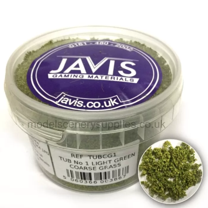 Light Green Coarse Grass Javis Gaming Materials TUBCG1