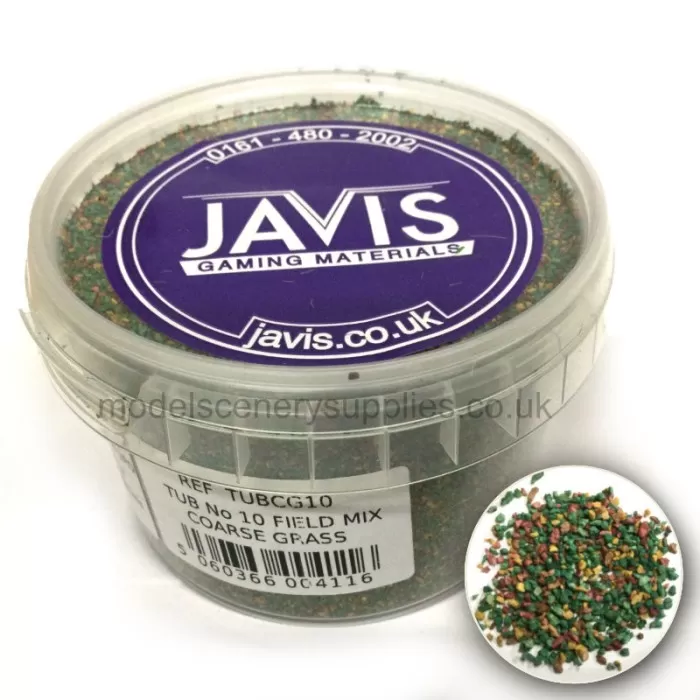 Field Mix Coarse Grass  Javis Gaming Materials TUBCG10