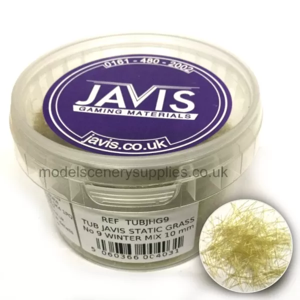 Static Grass Hairy Grass Winter Mix 10mm Javis TUBJHG9