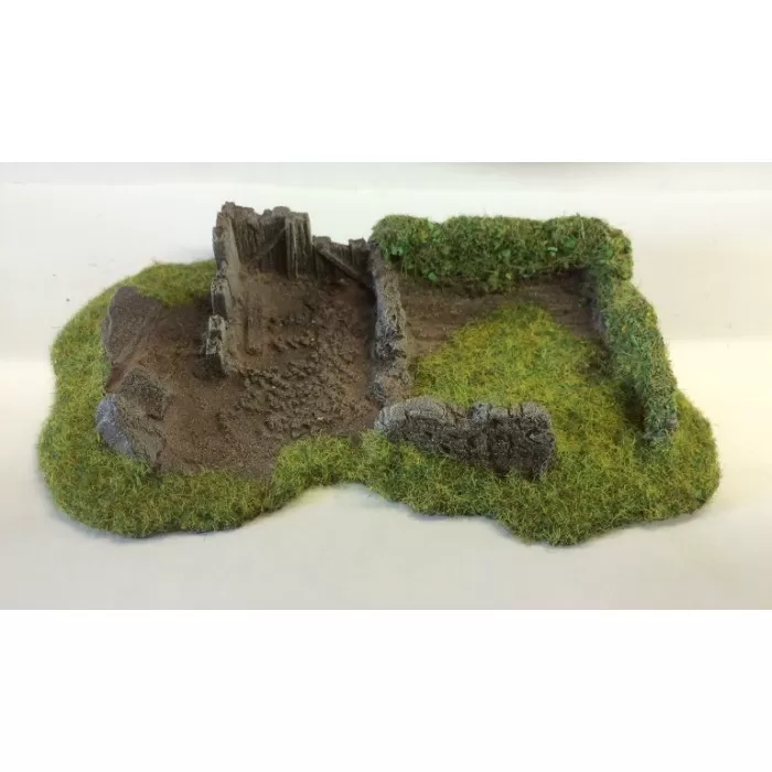28mm Battle Zone Derelict Building Type 12 BZB12