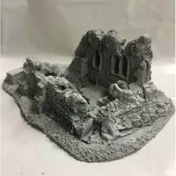 28mm Battle Zone Derelict Building Type 13