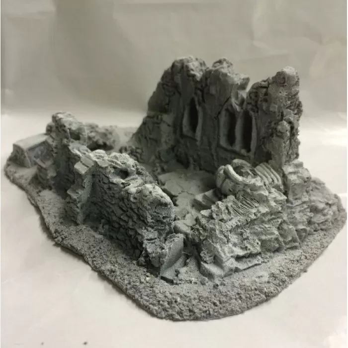 28mm Battle Zone Derelict Building Type 13