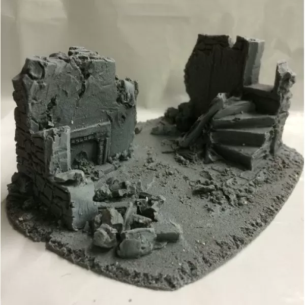 28mm Battle Zone Derelict Building Type 14