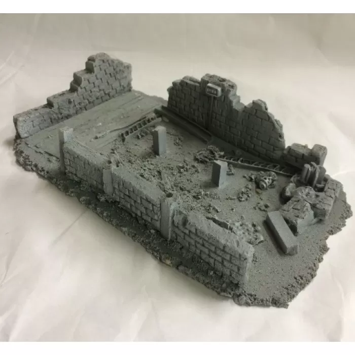 28mm Battle Zone Derelict Building Type 15