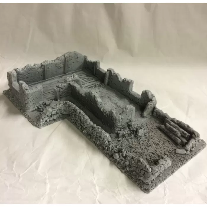 28mm Battle Zone Derelict Building Type 17 BZB17