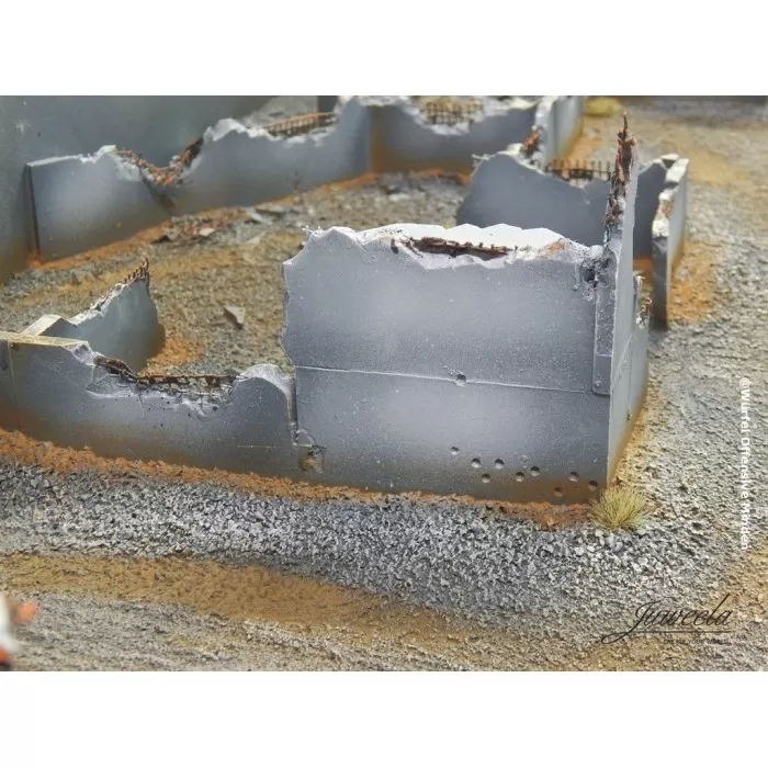 Wargame Reinforced Concrete Plates 70 x 35mm