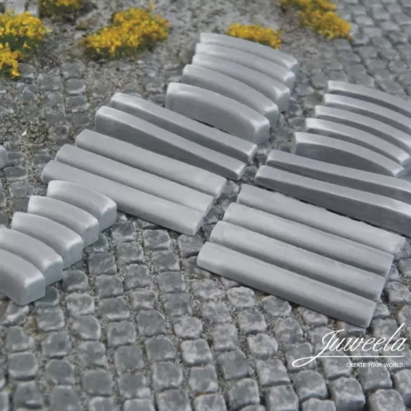 Pavement Curb Stones Drop and Corner Gauge 1  1:32  Juweela 23434
