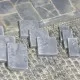 Pavement Paving Slabs individual O gauge