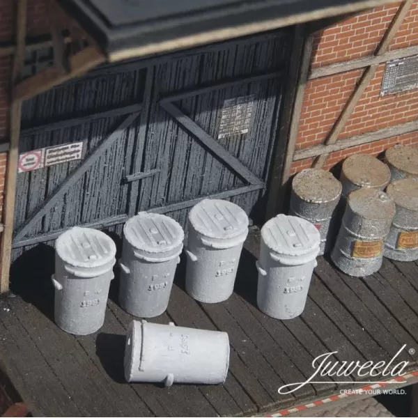 Bins with Lids Waste Bins O gauge