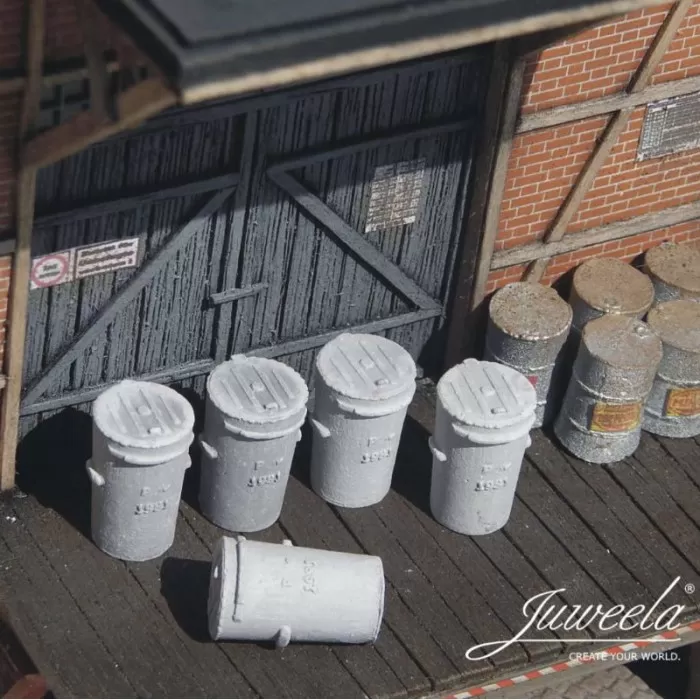 Bins with Lids Waste Bins O gauge