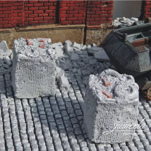 28mm Checkpoint Mesh Basket Barricade 