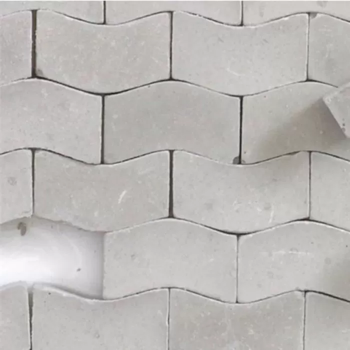 Model Brick Weave Paving Grey Juweela 28094 OO scale