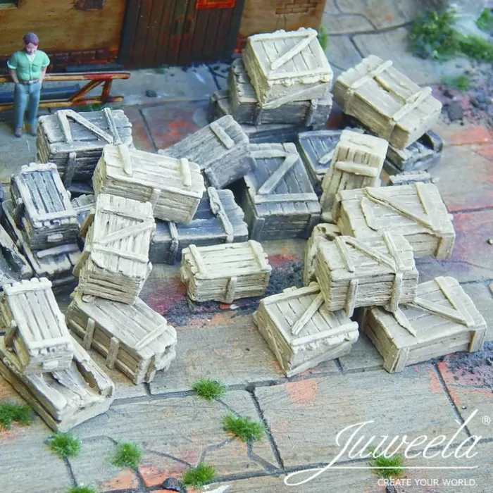 Wooden Boxes or Crates OO Juweela 28307
