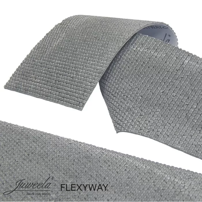 Flexyway Granite Sett Road Straight Wide OO Juweela 28283