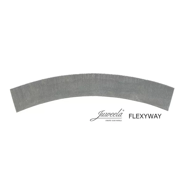 FLEXYWAY GRANITE SETT ROAD curved  N gauge