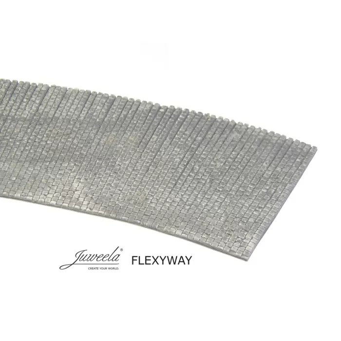 FLEXYWAY GRANITE SETT ROAD curved  N gauge